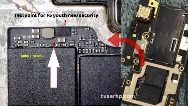 Oppo F5 Youth A73 New Test Point / EDL Point